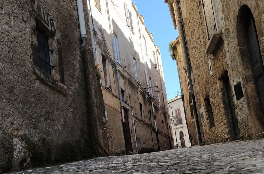 Maenza, uno scorcio del centro storico