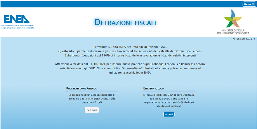 SuperEcobonus 110%, Ecobonus e Bonus Casa, serve lo SPID