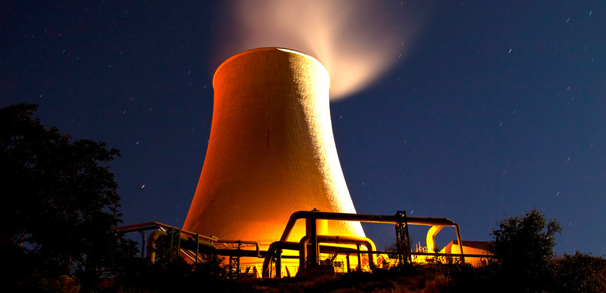 Geotermia, la centrale di Montorotondo si illumina di colori