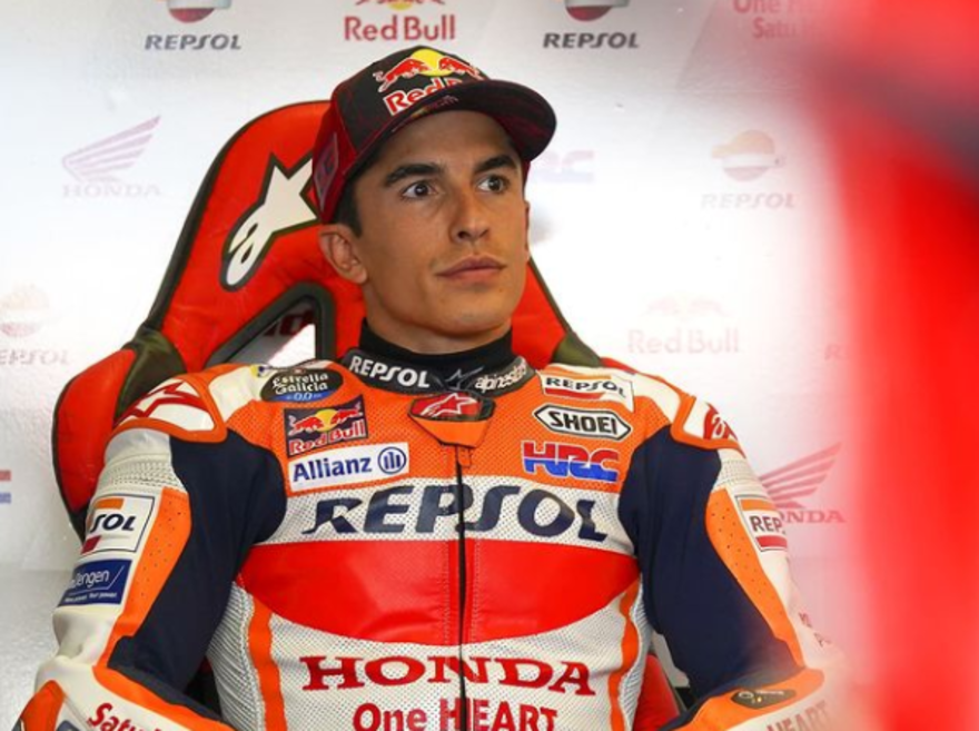 Marquez, paura per lo spagnolo in allenamento