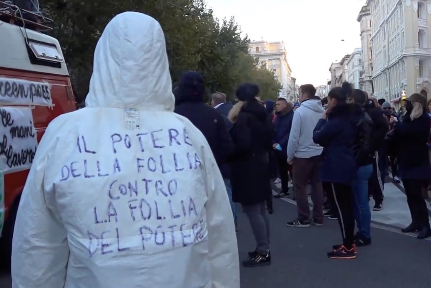 Corteo Trieste: manifestanti invitati a raggiungere piazza Unità