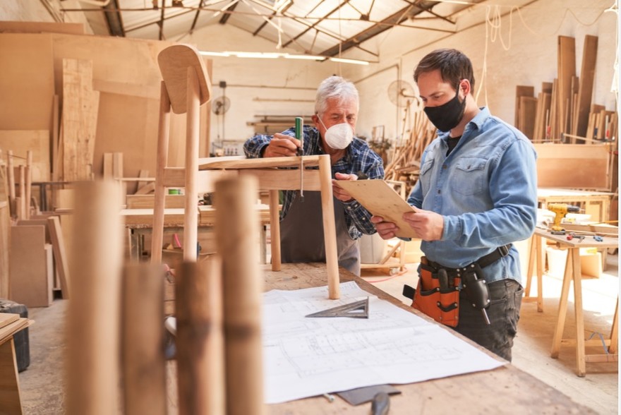 Artigiani e piccole imprese, segno più nel 2021