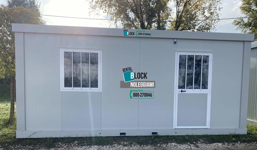 Rental Block srl, macchinari, attrezzature e prefabbricati