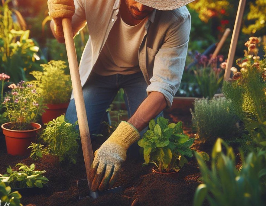 lavori in giardino