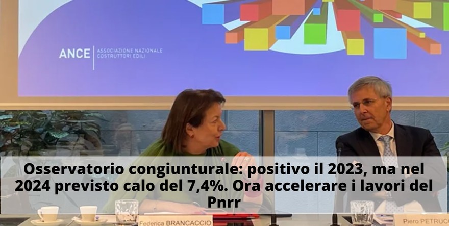 ANCE Osservatorio Congiunturale