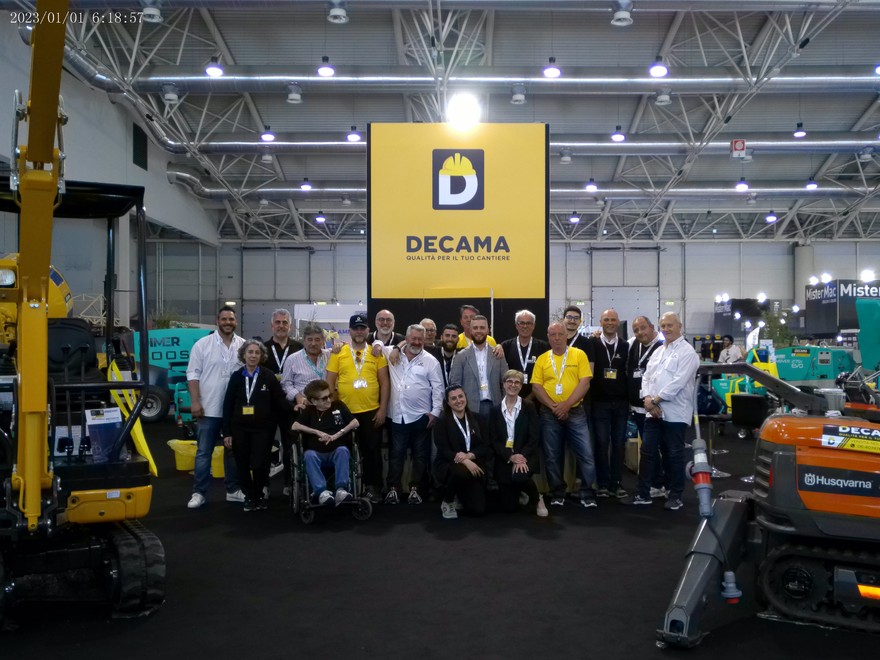 Decama continua la sua ascesa dopo EdilExpoRoma