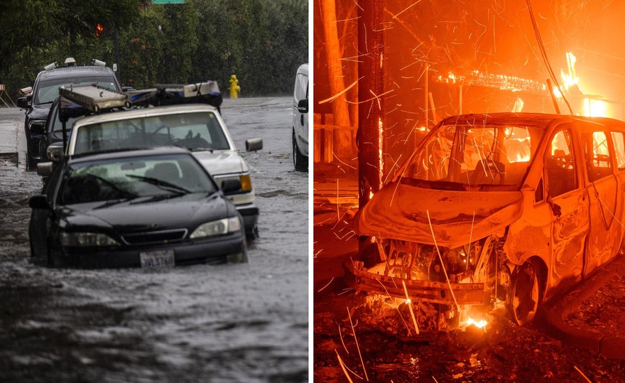 Dalle piogge torrenziali agli incendi, perché tutto in California