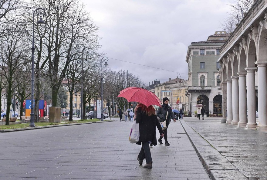 Pioggia e maltempo sull'Italia, svolta solo a primavera
