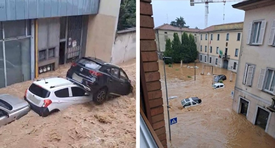 Maltempo, alcune zone del nord in ginocchio